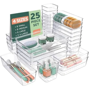 25-piece Visual Drawer Storage Box