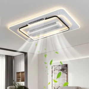 Invisible Bladeless LED Ceiling Fan Light