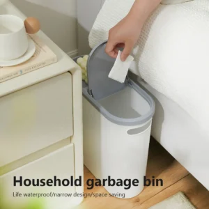 2PC 10L Bathroom Trash Can
